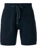 knitted drawstring shorts