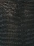 striped knit blouse