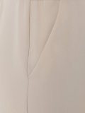 straight cropped trousers