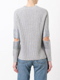 Hubble Knit cut out sweater