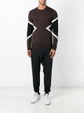 colour block jumper