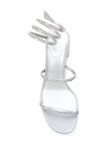 studded rhinestone sandals