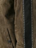 sleeve stripe stadium jacket