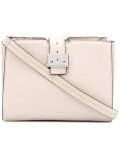 logo plaque shoulder bag 