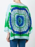 hand paint effect blouse
