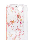 floral motif iPhone case