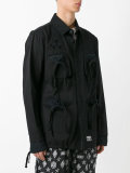 embroidered logo jacket 