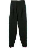 pleated front trousers
