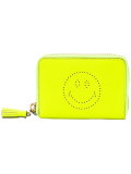 Smiley zip-around purse