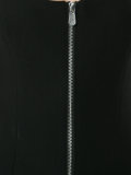 front zip fitted dress