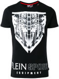 tiger print T-shirt
