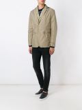 single breasted lightweight jacket