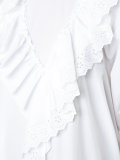 ruffled asymmetric dress