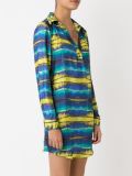 printed shirt dress