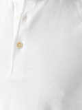 high neck polo shirt