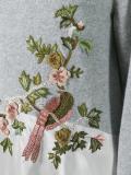 bird embroidered jumper