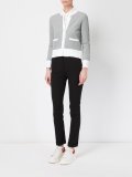 contrast cardigan