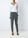 pleated trousers