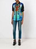 printed panel shirt 