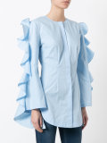 ruffle sleeved shirt 