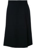 mid-length a-line skirt