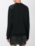 piercing detail sweatshirt