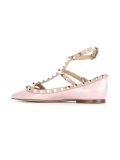'Rockstud'平底鞋
