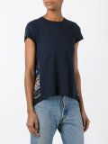 open back tribal lace T-shirt