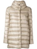 funnel neck padded coat 