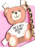 toy bear paper cut out crossbody bag