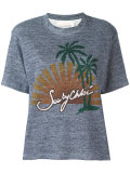 sunset print T-shirt