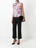 tailored flared trousers