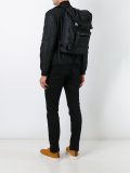 buckled backpack