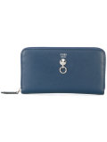 logo zip purse