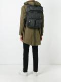 multi compartment backpack