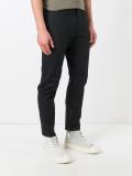 ankle zip trousers
