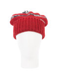 cashmere pom pom beanie 