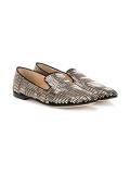 crystal-embellished loafers