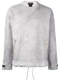 zipped pockets sweatshirt 