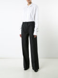 tailored wide leg pants 