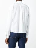 tied neck shirt