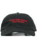 embroidered slogan baseball cap