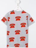 telephone print T-shirt