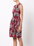 embroidered shift dress