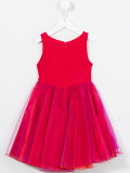 flower corsage tulle dress