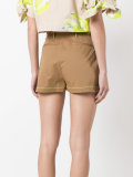 contrast stitch shorts
