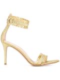 glitter portofino sandals