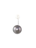 'Pearl piercing'钻石耳环