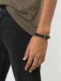 interlaced leather bracelet