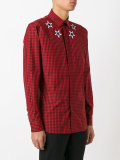 checked star shirt 